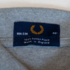 Fred Perry Grey Cotton Pique Polo Shirt