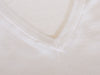 Lacoste White Cotton V-Neck Sweater