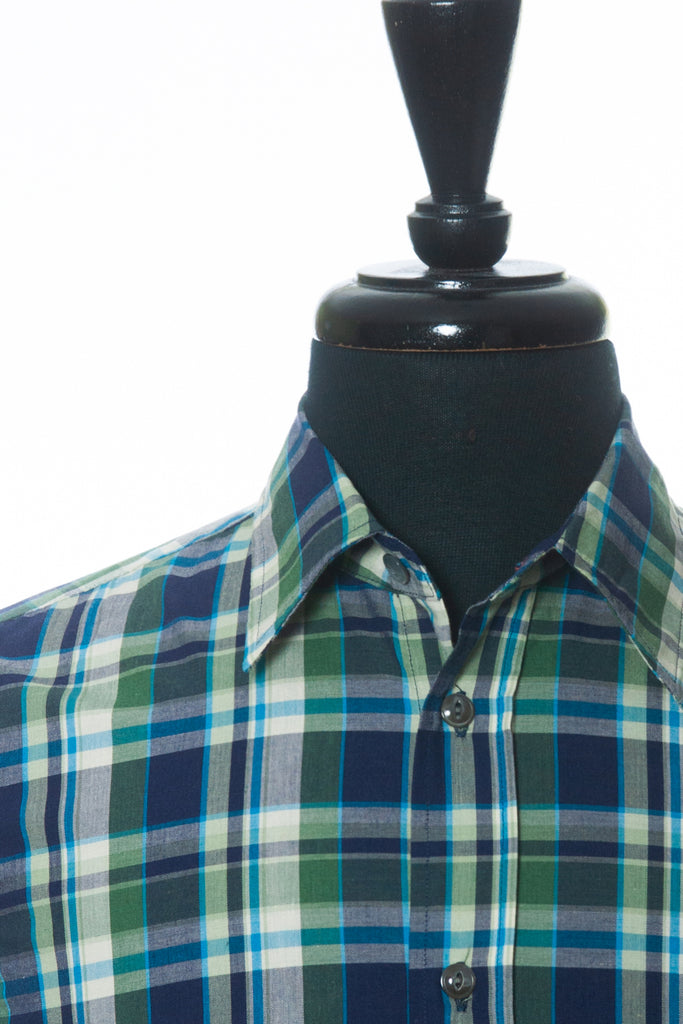 Paul Smith Green Check Casual Shirt