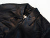 Sawyer of Napa Black Leather Coat