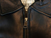 Sawyer of Napa Black Leather Coat