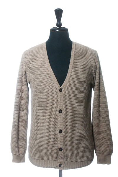 Robert Geller Brown Cotton Cardigan