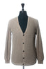 Robert Geller Brown Cotton Cardigan