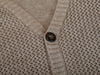 Robert Geller Brown Cotton Cardigan