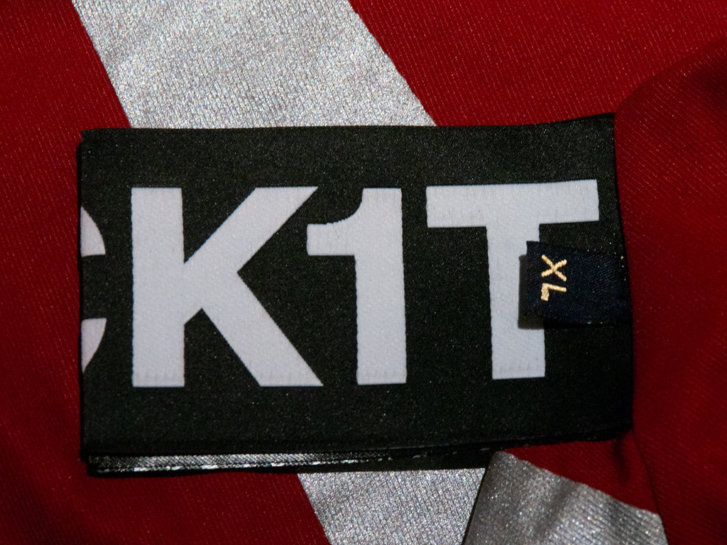 Jack1t Red and Black Sheep Leather Motorcycle Jacket