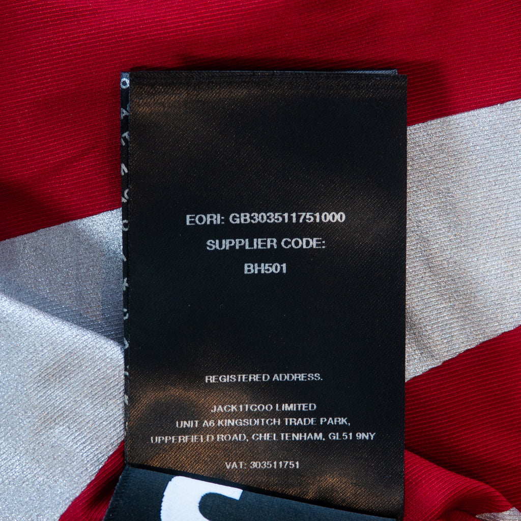 Jack1t Red and Black Sheep Leather Motorcycle Jacket