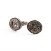 Tokens & Coins Silver Gear Cufflinks