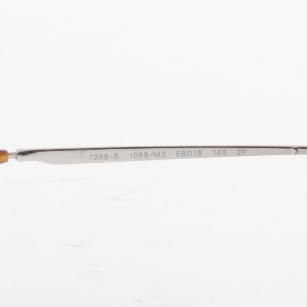 Persol Gunmetal Pilot Frame Polarized Sunglasses