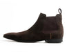 Paul Smith Brown Suede Chelsea Boots