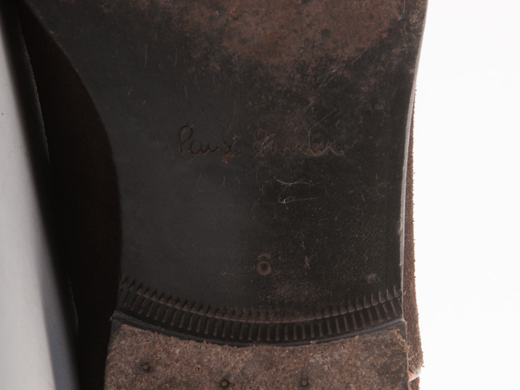 Paul Smith Brown Suede Chelsea Boots