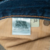Rag & Bone Worn Olive Blue Slim Straight RB15X Jeans
