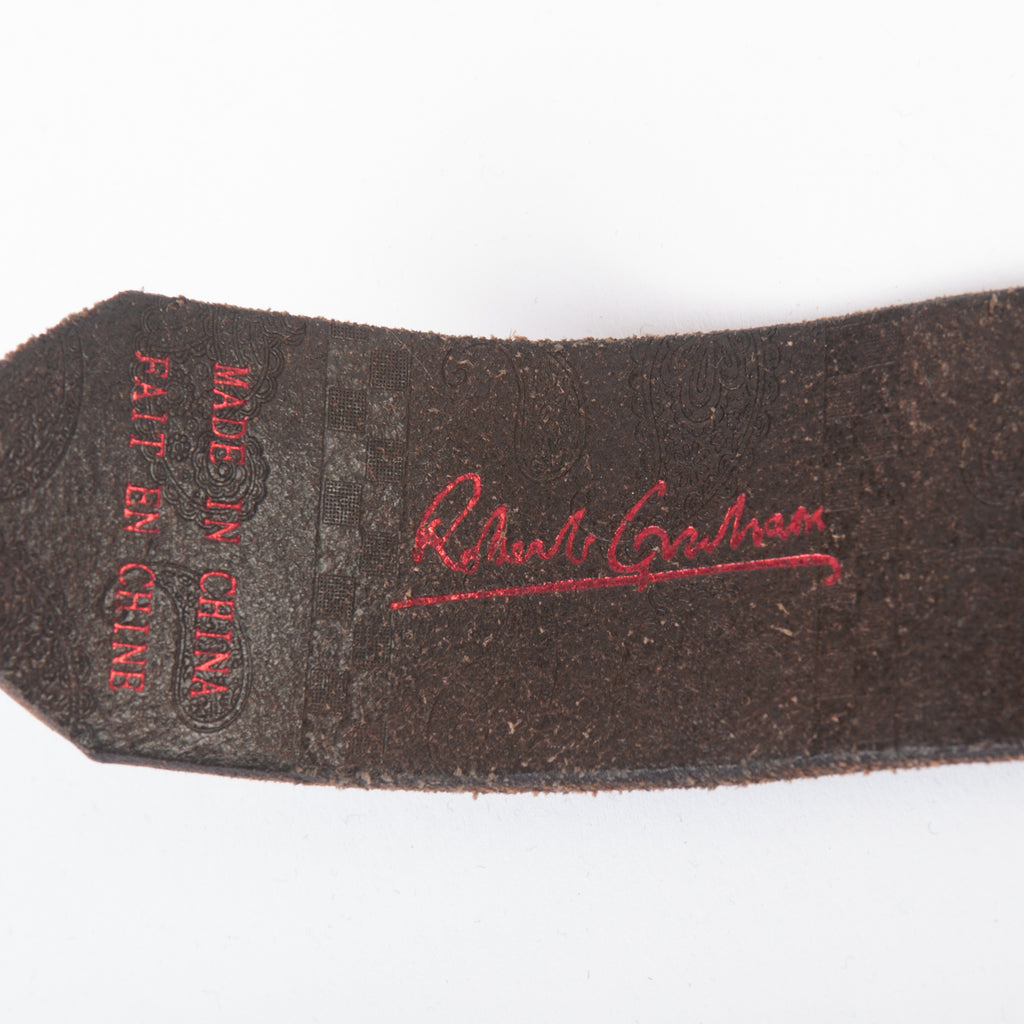 Robert Graham Tumbled Leather Belt