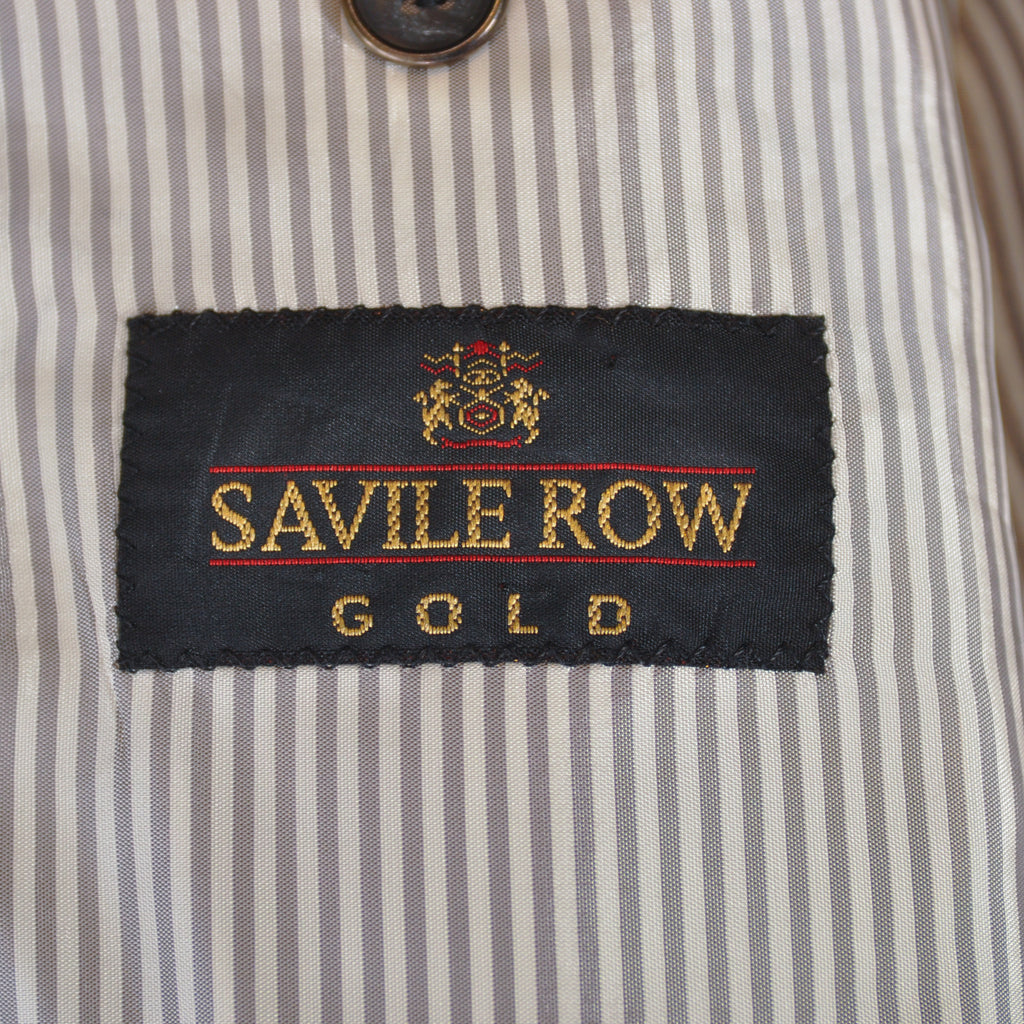 Saville Row Gold Jack Victor Black Twill Marlinwood Blazer