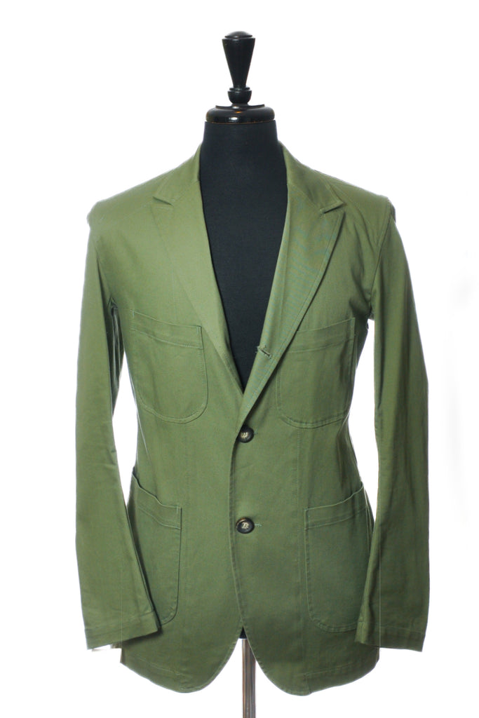 Oxford Victoria Green Safari Blazer Jacket