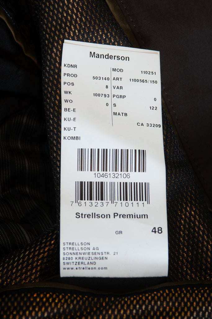 Strellson Brown Manderson Car Coat