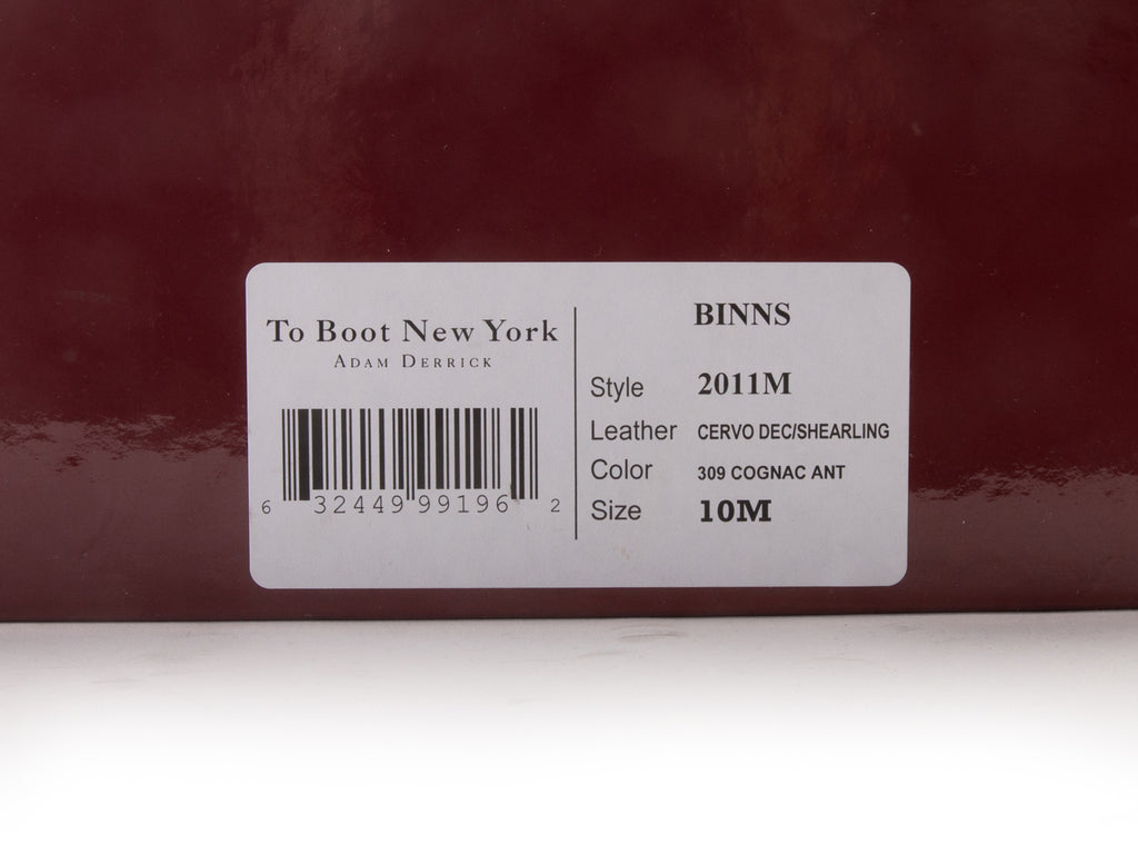 To Boot Brown Shearling Binns Boots