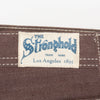 Stronghold Denim Brown Selvedge Jeans