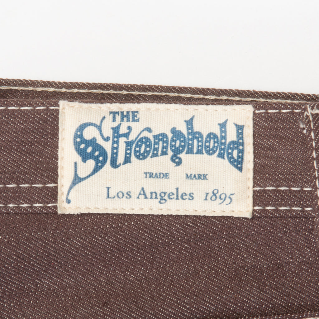 Stronghold Denim Brown Selvedge Jeans