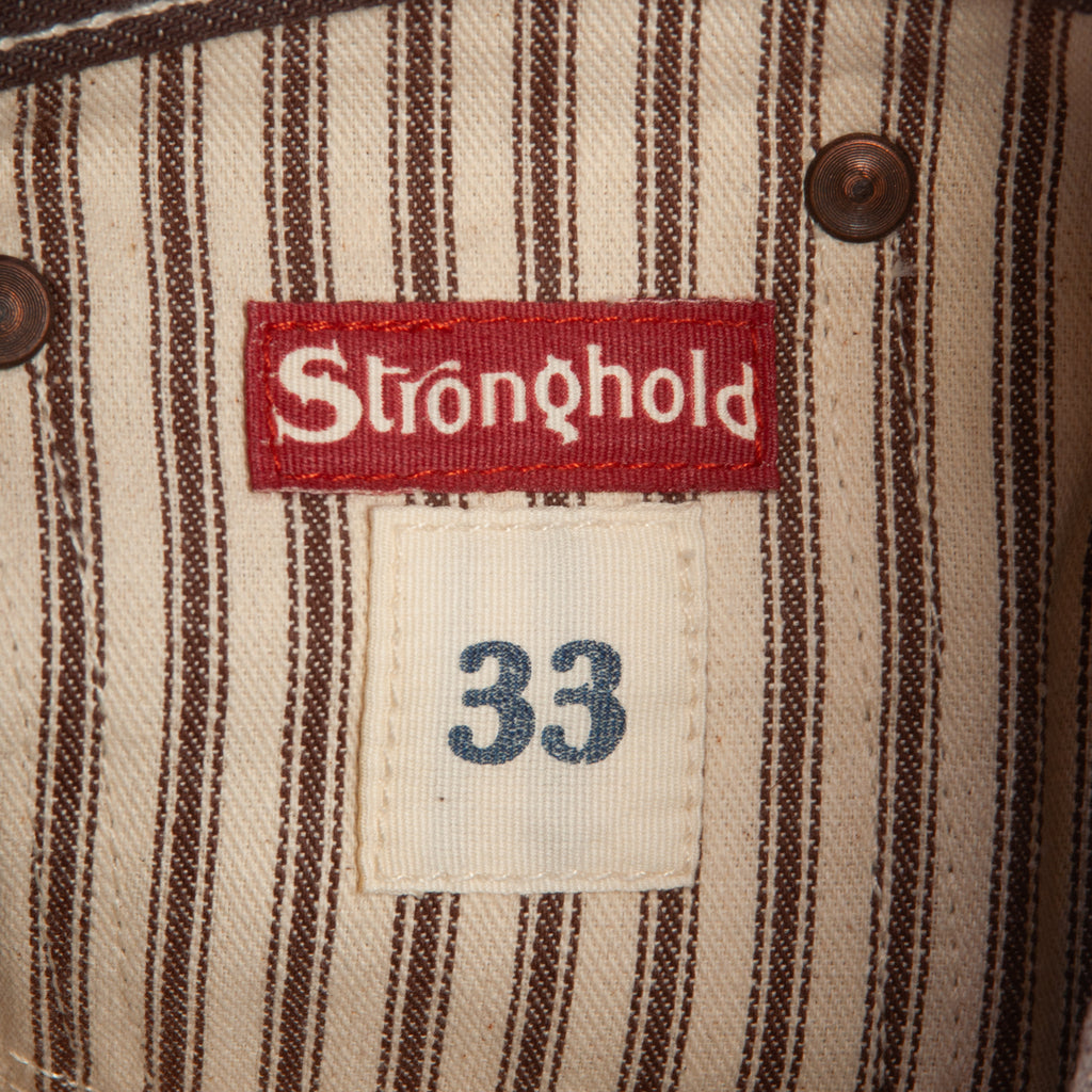 Stronghold Denim Brown Selvedge Jeans