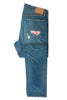 Polo Ralph Lauren Destroyed and Repaired Varick Slim Straight Jeans