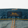Polo Ralph Lauren Destroyed and Repaired Varick Slim Straight Jeans