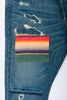 Polo Ralph Lauren Destroyed and Repaired Varick Slim Straight Jeans