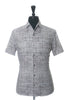 Tori Richard Grey Print Short Sleeve Shirt
