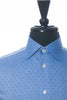 Eton Dotted Blue Contemporary Fit Dress Shirt