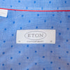 Eton Dotted Blue Contemporary Fit Dress Shirt