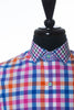 Robert Graham Multi Check Tailored Fit Short Sleeve Shirt