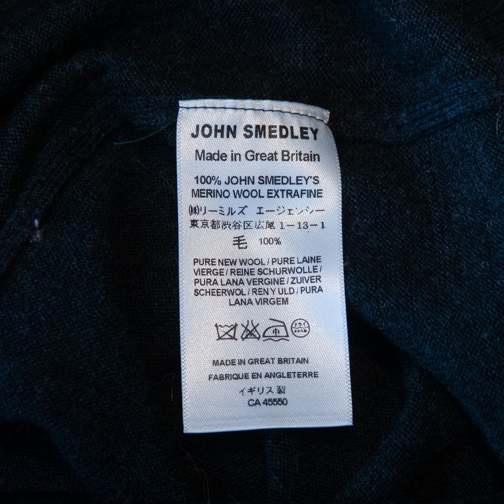 John Smedley Grey Merino Wool Sweater Vest
