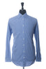 Armani Collezioni Blue Check French Cuff Shirt