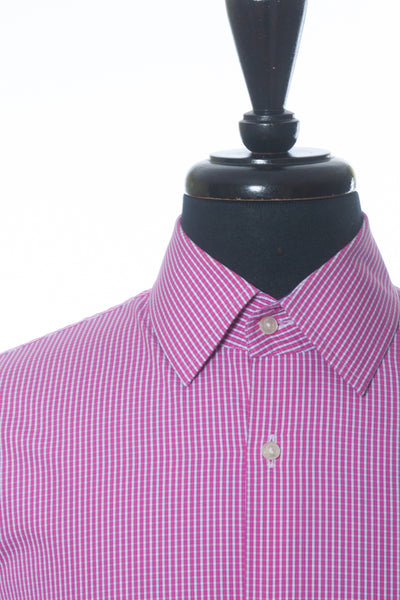 Hugo Boss Fuschia Check Regular Fit Enzo Shirt