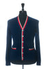 Gucci Navy Blue Cashmere Cardigan Sweater