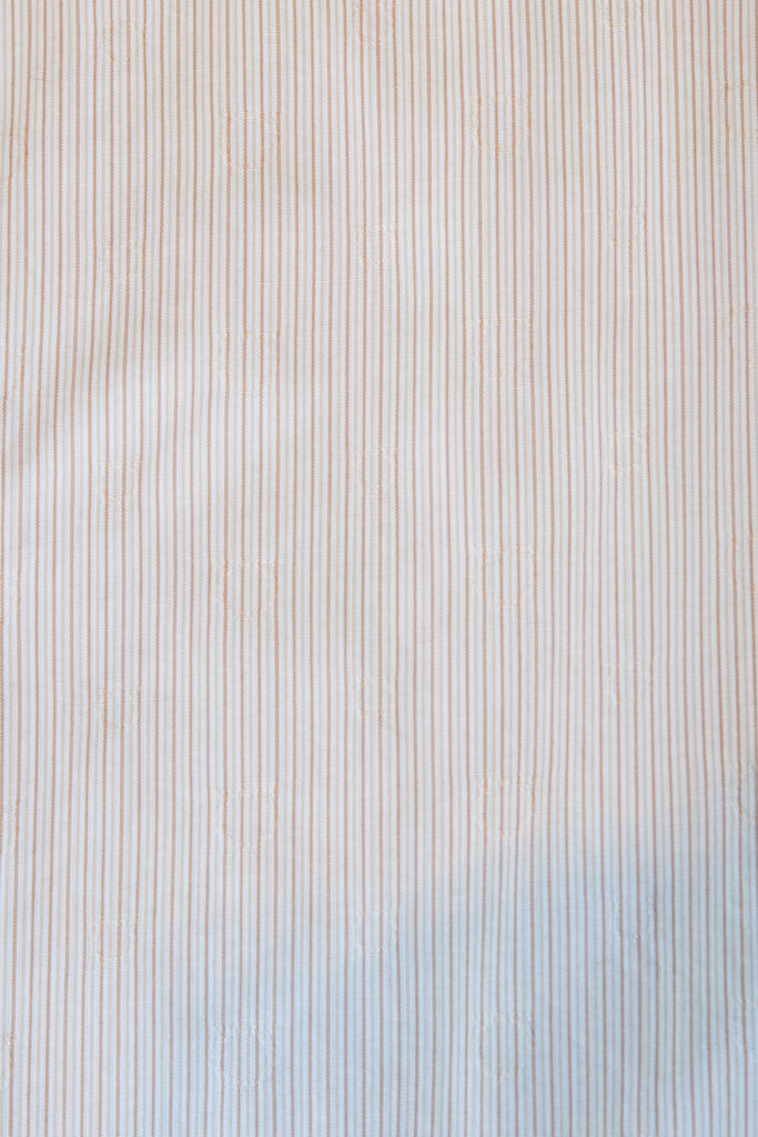 Salvatore Ferragamo Gancini Embossed Stripe Dress Shirt