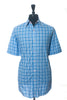 Robert Graham Blue Check Short Sleeve Shirt