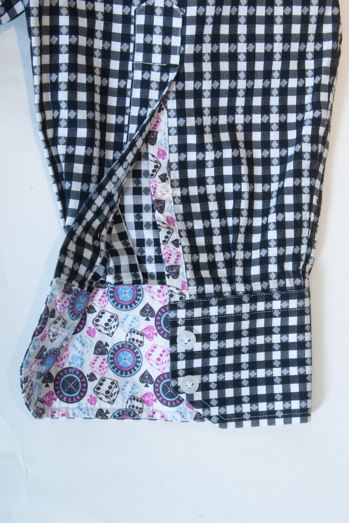 Robert Graham Black Diamond Check Shirt