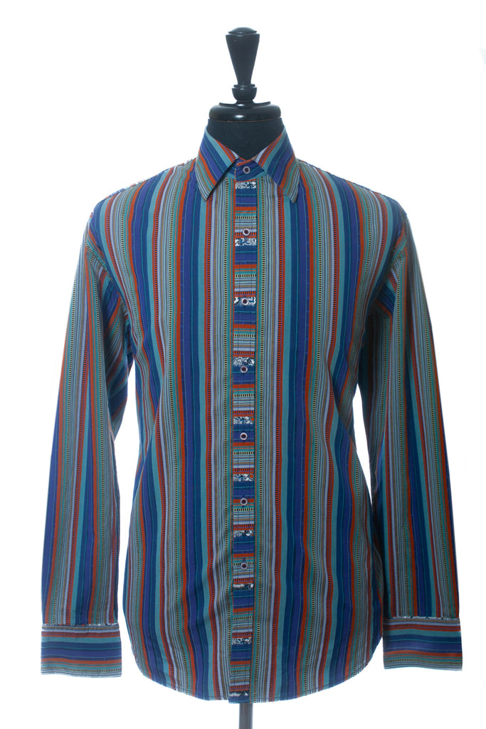 Robert Graham Multi Striped Shirt