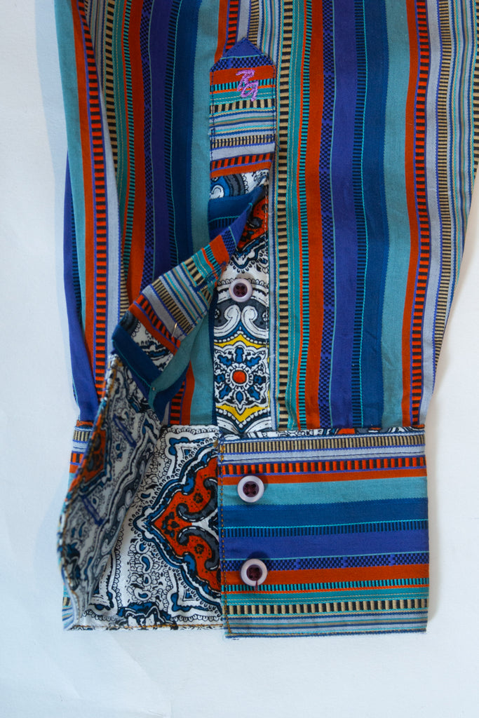 Robert Graham Multi Striped Shirt