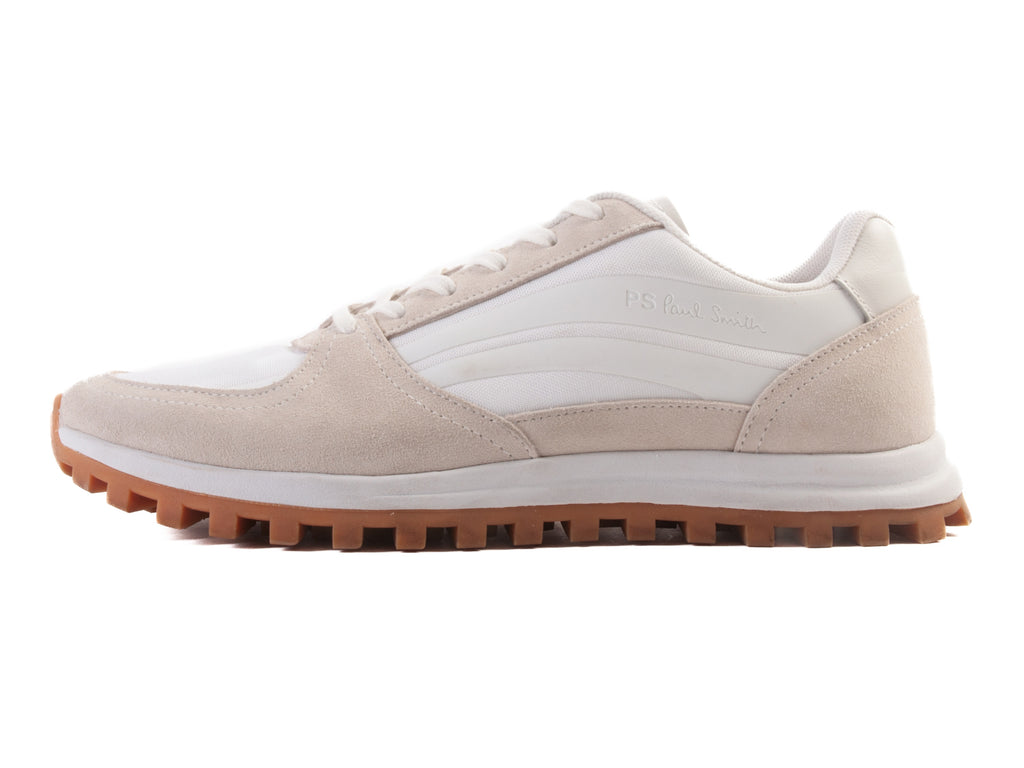 Paul Smith Beige and White Sneakers