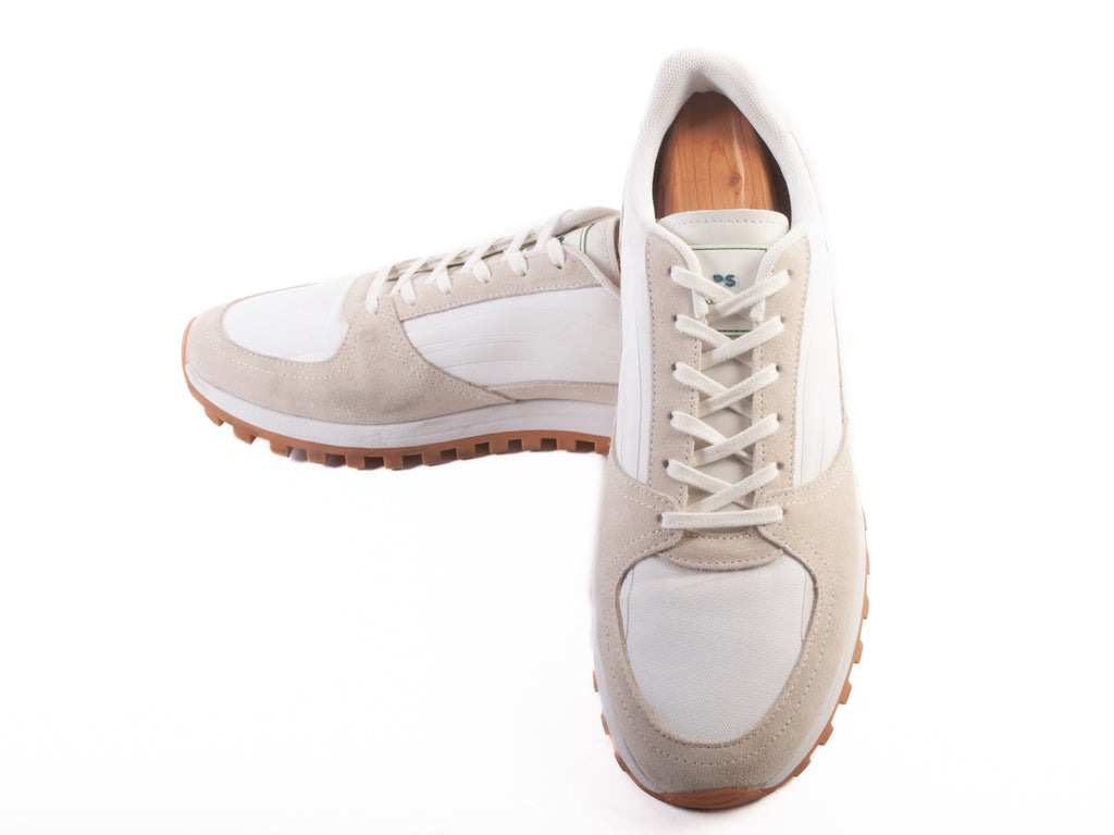 Paul Smith Beige and White Sneakers