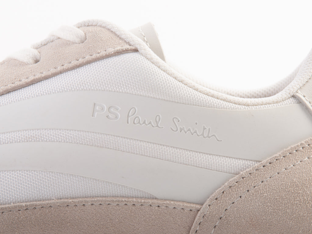 Paul Smith Beige and White Sneakers