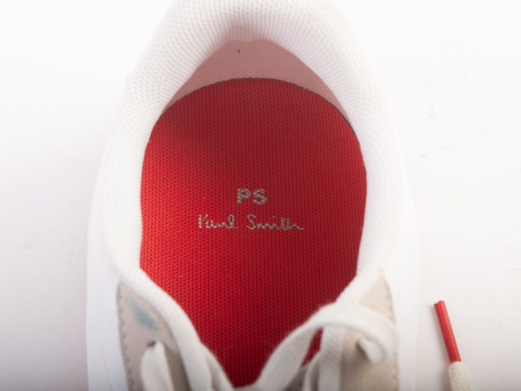 Paul Smith Beige and White Sneakers