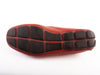 Prada Orange Pebbled Leather Driving Shoes