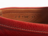 Prada Orange Pebbled Leather Driving Shoes