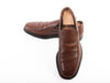 Salvatore Ferragamo Brown Leather Loafers