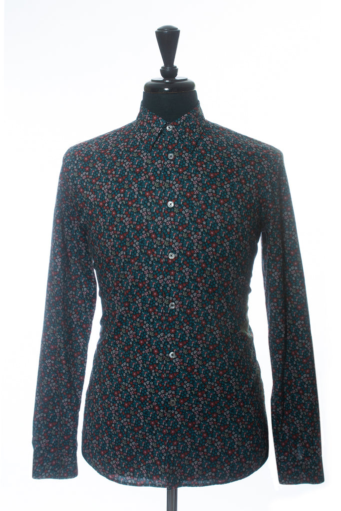 Paul Smith Floral Print Tailored Fit Shirt