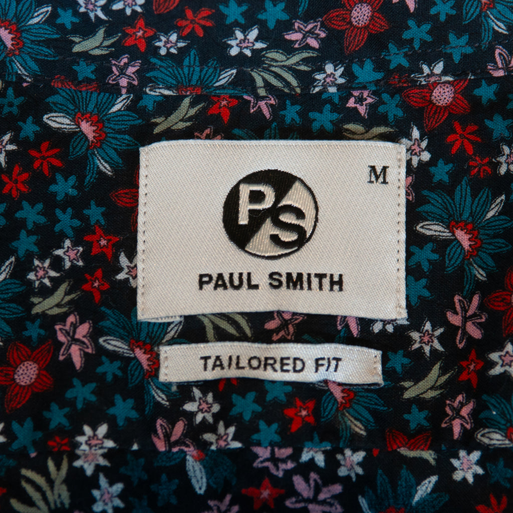 Paul Smith Floral Print Tailored Fit Shirt