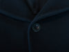 Armani Collezioni Black Ribbed Twill Stretch Wool Jacket