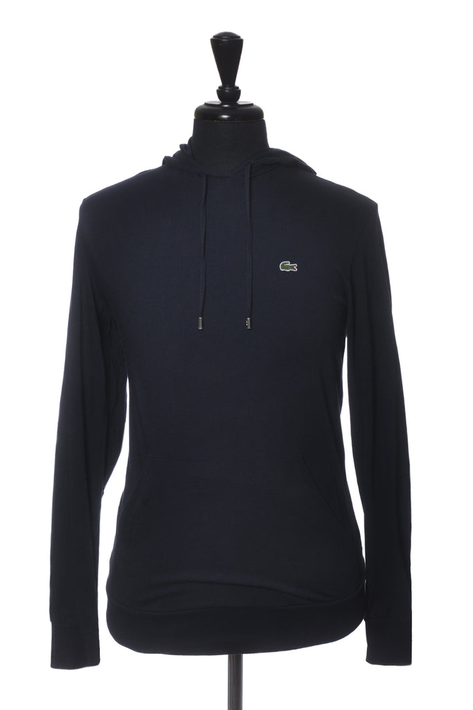 Lacoste Navy Blue Regular Fit Pullover Hoodie